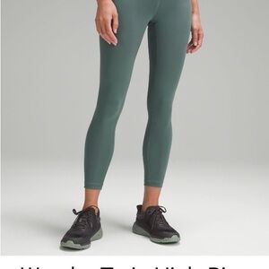 Lululemon Wunder Train 25’’ size 8